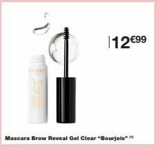 mascara brow reveal gel clear "bourjois"  12€99 