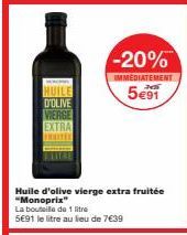 huile d'olive vierge 