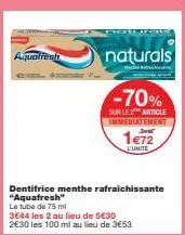 dentifrice aquafresh