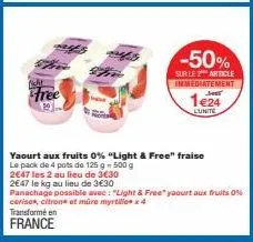 yaourt aux fruits 