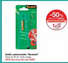 colle universelle scotch