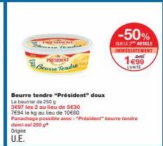 beurre Président