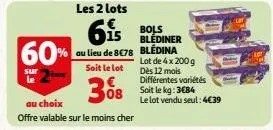 bols blédiner blédina