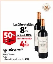 haut médoc aop hve