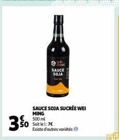 150 ml Soit le l : 18€ Existe d’autres variétés