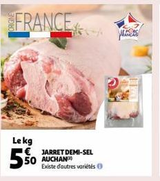 JARRET DEMI-SEL AUCHAN