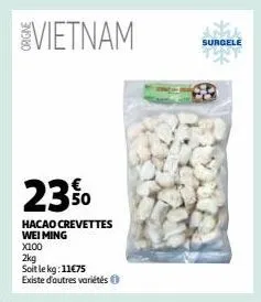 hacao crevettes wei ming
