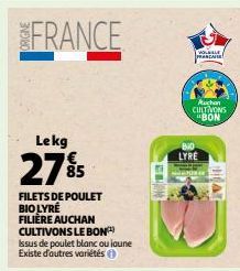 filets de poulet 