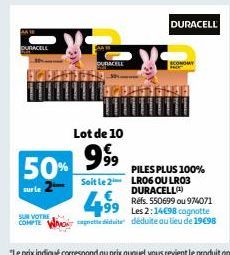 piles Duracell