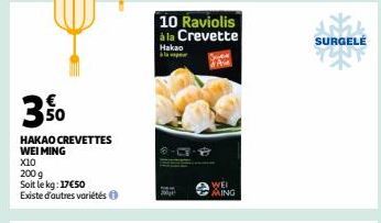 crevettes 