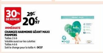 soldes Pampers