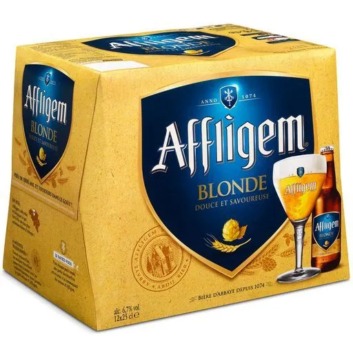 bière blonde affligem