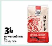 riz parfumé tigre