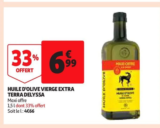 huile d'olive vierge extra terra delyssa 