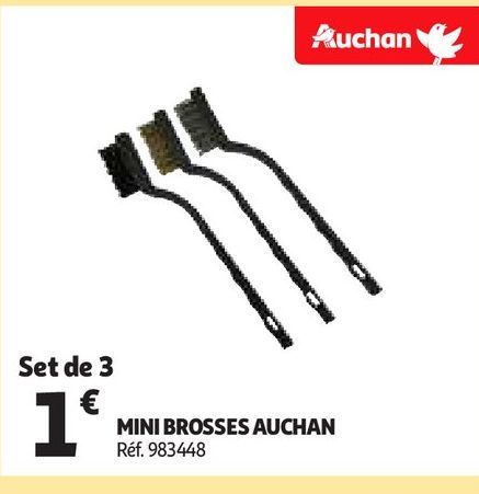 MINI BROSSES AUCHAN