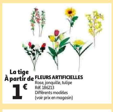 FLEURS ARTIFICIELLES 