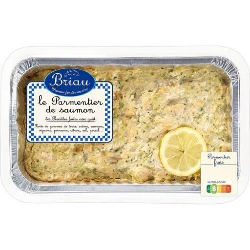 parmentier de saumon briau 