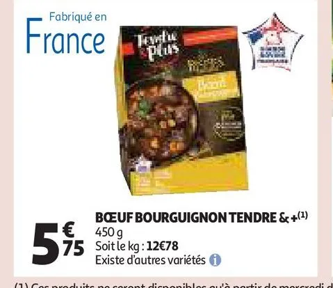 bœuf bourguignon tendre & +(1)