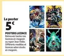 posters licence 