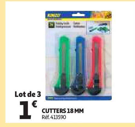 CUTTERS 18 MM 