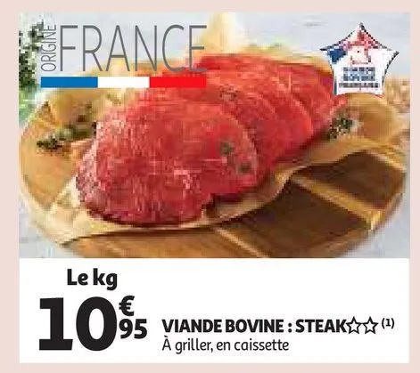  viande bovine : steak § § (1)