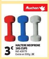 HALTERE NEOPRENE 1KG CUPS 