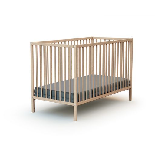 LIT BOIS BRUT 60 X 120 CM WEBABY