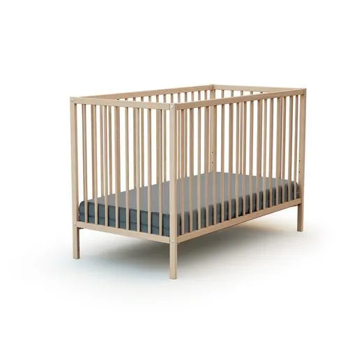 lit bois brut 60 x 120 cm webaby