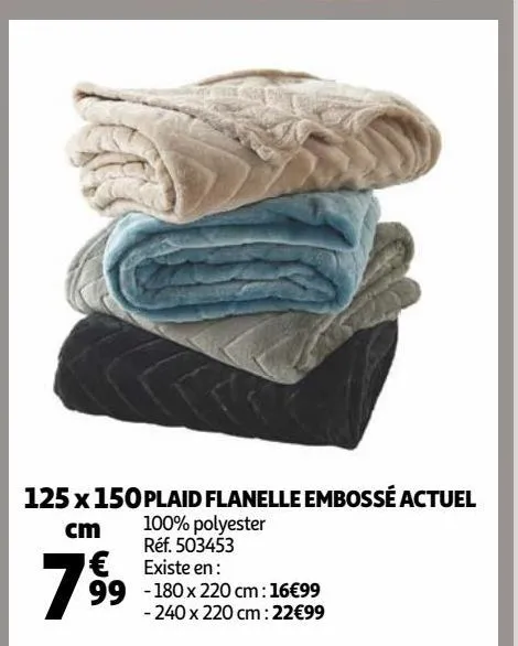 plaid flanelle embossé actuel