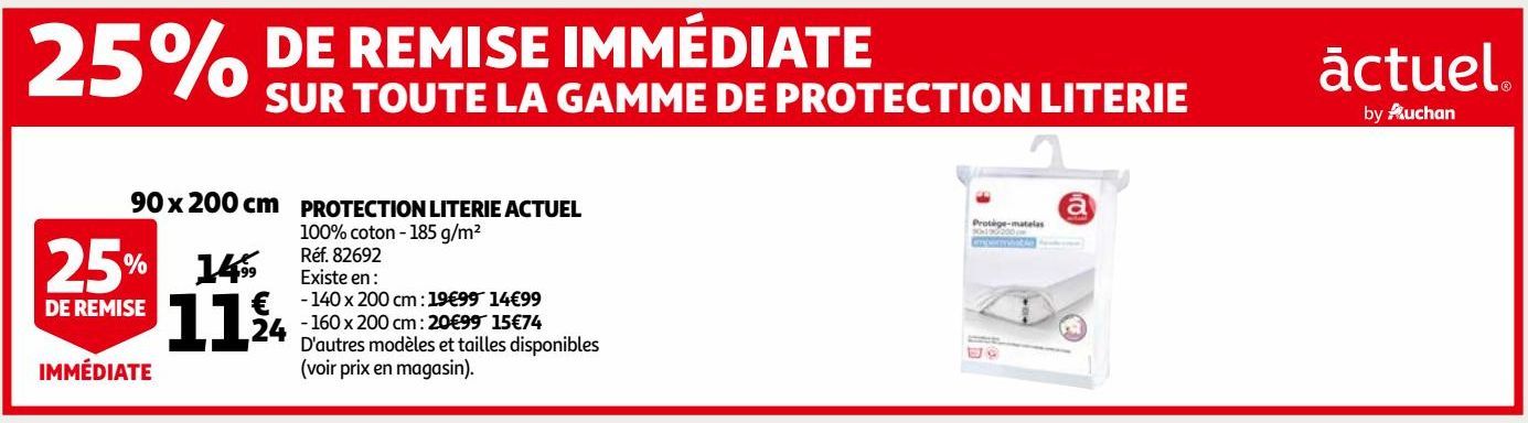 PROTECTION LITERIE ACTUEL