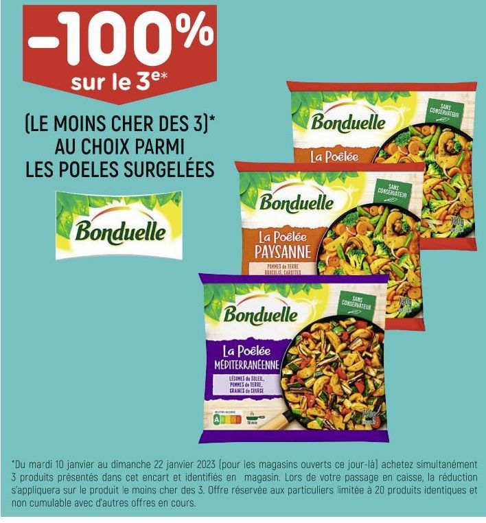 plats cuisinés Bonduelle