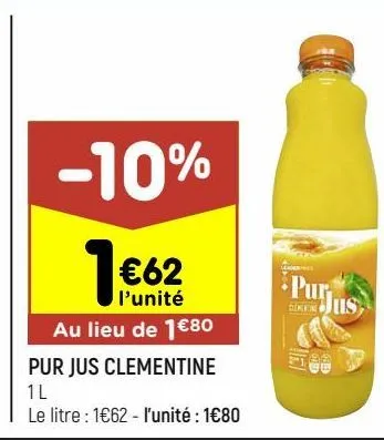 jus d'orange