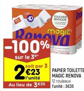 papier toilette renova