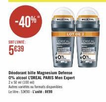 déodorant L'Oréal