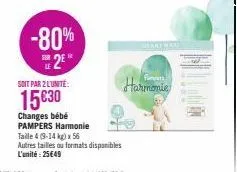 bébé pampers