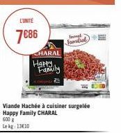 viande hachée Charal