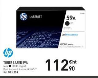 hp LASERJET  AX  59A  JETINTELLIGENCE  112⁹ 