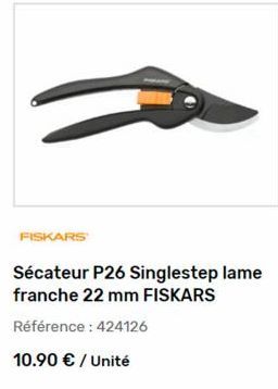 sécateur Fiskars