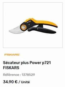 sécateur fiskars