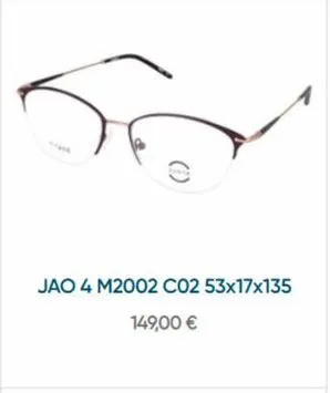 jao 4 m2002 c02 53x17x135 149,00 € 