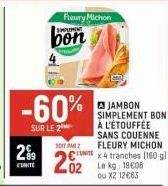 jambon Fleury Michon