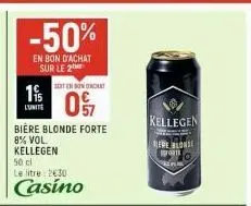 bière blonde 