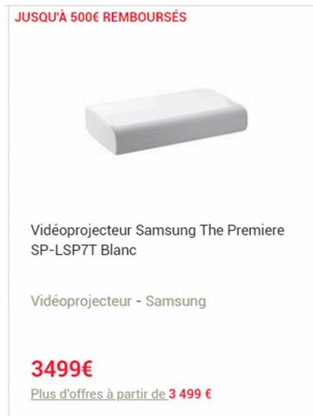 vidéoprojecteur Samsung