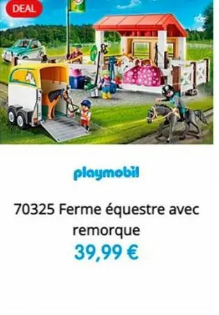 remorque playmobil