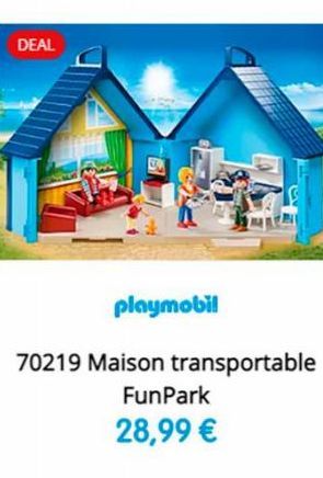 DEAL  playmobil  FunPark  28,99 € 