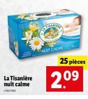 La Tisanière nuit calme  NUIT CALME  25 pièces  2.09 