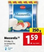 mozzarella 