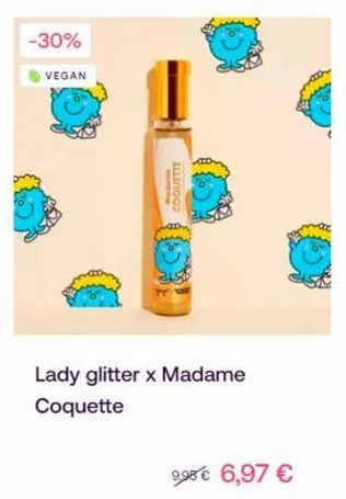 -30%  vegan  sunpow  coquette  lady glitter x madame coquette  9,98 € 6,97 € 