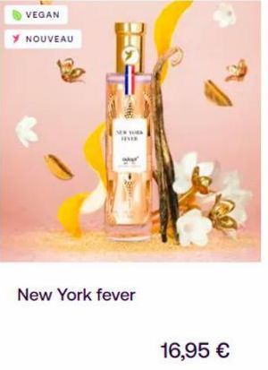 VEGAN  Y NOUVEAU  HERE  NEW YORK HEVER  New York fever  ofer  16,95 €  