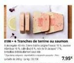 1996-4 Tranches de terrine au saumon cognofce Ab 16%%5  rok  te  23.1 